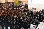 מסע הלוויה פון הרב פאלאק ע"ה משגיח ישיבה סלבודקה 