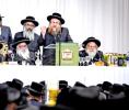 גרויסארטיגע סיום מסכת אין ראמען פון חבורת זכרו אין קרית יואל בראשות כ"ק אדמו"ר מסאטמאר שליט"א 