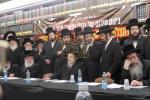 בילדער און ווידיאוס: אסיפת הרבנים נגד גזירת הגיוס 