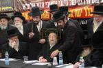 בילדער און ווידיאוס: אסיפת הרבנים נגד גזירת הגיוס 