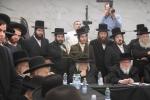 בילדער און ווידיאוס: אסיפת הרבנים נגד גזירת הגיוס 