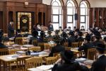 כ"ק אדמו"ר מטאהש שליט"א באזוכט ישיבת בין הזמנים