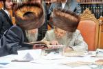 יו"ט פסח ביי כ"ק אדמו"ר מסאטמאר שליט"א 