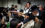 ערשטע בילדער פון רבי רבי ישעי'לעס יארצייט אין קערעסטירער זי"ע 