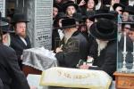 יארצייט פון כ"ק אדמו"ר בעל ברך משה מסאטמאר זצ"ל ביי בנו מ"מ כ"ק אדמו"ר מסאטמאר שליט"א 