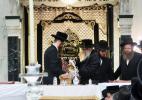 יארצייט פון כ"ק אדמו"ר בעל ברך משה מסאטמאר זצ"ל ביי בנו מ"מ כ"ק אדמו"ר מסאטמאר שליט"א 