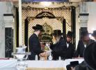 יארצייט פון כ"ק אדמו"ר בעל ברך משה מסאטמאר זצ"ל ביי בנו מ"מ כ"ק אדמו"ר מסאטמאר שליט"א 