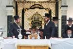 יארצייט פון כ"ק אדמו"ר בעל ברך משה מסאטמאר זצ"ל ביי בנו מ"מ כ"ק אדמו"ר מסאטמאר שליט"א 