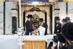 יארצייט פון כ"ק אדמו"ר בעל ברך משה מסאטמאר זצ"ל ביי בנו מ"מ כ"ק אדמו"ר מסאטמאר שליט"א 