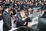 יארצייט פון כ"ק אדמו"ר בעל ברך משה מסאטמאר זצ"ל ביי בנו מ"מ כ"ק אדמו"ר מסאטמאר שליט"א 