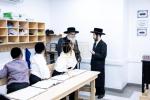 כ"ק אדמו"ר מסאטמאר שליט"א באזוכט אין תלמוד תורה אין קרית יטב לב 