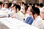 כ"ק אדמו"ר מסאטמאר שליט"א באזוכט אין תלמוד תורה אין קרית יטב לב 