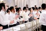 כ"ק אדמו"ר מסאטמאר שליט"א באזוכט אין תלמוד תורה אין קרית יטב לב 