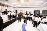 כ"ק אדמו"ר מסאטמאר שליט"א באזוכט אין תלמוד תורה אין קרית יטב לב 