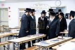 כ"ק אדמו"ר מסאטמאר שליט"א באזוכט אין תלמוד תורה אין קרית יטב לב 
