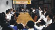 צעירי גבאי "כולל חבת ירושלים" ווערן אויפגענומען ביי כ"ק אדמו"ר ממונקאטש שליט"א