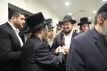 יארצייט סעודה פון הרה"ק ר' ישעי'לע קערעסטירער זי"ע ביי כ"ק אדמו"ר מזלאטשוב שליט"א אין פלעטבוש 