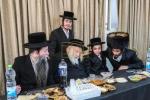 בר מצווה פון אור אייניקל פון הרה"ק רבי יעקב מאיר שעכטער שליט"א מיטן באטייליגונג פון דער מקובל הגה"צ רבי אביש ציינווירט שליט"א און המשפיע הגה"צ רבי צבי מאיר זילבערבערג שליט"א