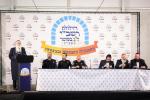 העפטיגע  הכנות צום גרויסארטיגן הדלקה פון הרה"צ רבי אלימלך בידערמאן שליט"א ל"ג בעומר תשפ"ה אין מירון