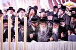  פולע גאלערי: עריכת שולחן הטהור ל"ג בעומר בחצר הקודש סאטמאר 
