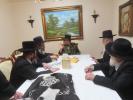 הנהלת כולל שומרי החומות ביים איינלאדענען הגה"צ אבד"ק סאטמאר וויליאמסבורג צום גרויסן דינער אין קאנטינענטאל
