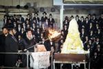 פולע גאלערי: הדלקה ביי הגה"צ ראש ישיבת סאטמאר בני ברק שליט"א