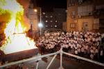 פולע גאלערי: הדלקה ביי הגה"צ ראש ישיבת סאטמאר בני ברק שליט"א 