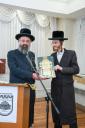 כינוס הגבאים וסעודת ר"ח אייר פאר גבאי רמבעה"נ כולל חבת ירושלים אין לאנדאן