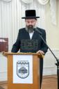 כינוס הגבאים וסעודת ר"ח אייר פאר גבאי רמבעה"נ כולל חבת ירושלים אין לאנדאן