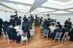 כינוס הגבאים וסעודת ר"ח אייר פאר גבאי רמבעה"נ כולל חבת ירושלים אין לאנדאן