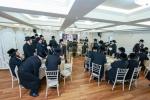 כינוס הגבאים וסעודת ר"ח אייר פאר גבאי רמבעה"נ כולל חבת ירושלים אין לאנדאן