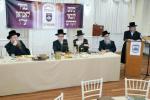 כינוס הגבאים וסעודת ר"ח אייר פאר גבאי רמבעה"נ כולל חבת ירושלים אין לאנדאן