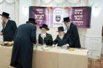 כינוס הגבאים וסעודת ר"ח אייר פאר גבאי רמבעה"נ כולל חבת ירושלים אין לאנדאן