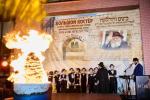 פולע אידן באטייליגן זיך ביים הדלקה לג בעומר אין מאסקעווע