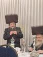 שמחת הבר מצווה פון אן אייניקל פון הרה"ג ר' פנחס פאדווא שליט"א גאב"ד קהילת שומרי הדת אין אנטווערפן, א זון ביי זיין איידעם הרה"צ ר' יואל מסקאוויטש שליט"א מציריך די זון פון האדמו"ר משאץ מאנטריאל שליט"א 