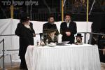 עריכת שולחן הטהור לג בעומר פון כ"ק אדמו"ר מבאיאן שליט"א