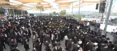 ערשטע בילדער פון לג בעומר אין מירון