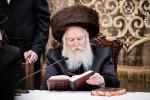 כ"ק אדמו"ר מבאבוב שליט"א באזוכט בבית מדרשו אין מאנסי לכבוד פסח שני