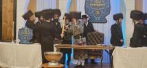 געהויבענע שבת מתאחדת פאר אברכי ק"ק סאטמאר מאנסי אהערגעשטעלט דורך התאחדות אברכים בראשות כ"ק גאב"ד סאטמאר מאנסי שליט"א