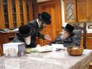 כ"ק אדמו"ר מבעלזא שליט"א ביי הנחת אבן הפינה בית המדרש שטיבלאך קהל יראים - בודאפעסט אין ביתר