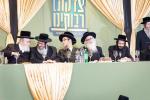  פולע גאלערי: כולל שומרי החומות דינער וויליאמסבורג פסח שני בראשות כ"ק האדמורי"ם ורבנים שליט"א 