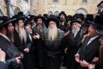 כ"ק אדמו"ר מצאנז שליט"א ביים ציון הרשב"י לכבוד די אפשערן פון א אור אייניקל