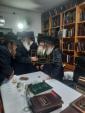 כ"ק אדמו"ר מדושינסקיא שליט"א באזוכט ביי כ"ק גאב"ד מאקאווא שליט"א 