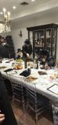 כ"ק אדמו"ר מסאטמאר שליט"א ביים באנקעט לטובת מוסדות סאטמאר אין לעיקוואד, אין שטוב פון הרבני החשוב ר' יצחק שלום ווערטהיימער הי"ו, בילדינג אדמיניסטראטאר פון מוסדות סאטמאר וויליאמסבורג:  