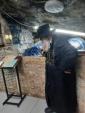 כ"ק גאב"ד מאקאווא שליט"א איז מתפלל ביי קבר רבי יהודה בן בבא לרגל ערב ראש חודש