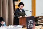 מעמד 'והראנו בבנינים' להתייסדות קרית הישיבה סקווירא צוזאמען מיט עריכת השולחן לכבוד די יארצייט פון הרה"ק די מגיד פון טשערנאביל זי"ע