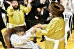 שמחת החתונה פון נכד כ"ק אדמו"ר מתולדות אברהם יצחק שליט"א 