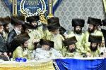 שמחת החתונה פון נכד כ"ק אדמו"ר מתולדות אברהם יצחק שליט"א 