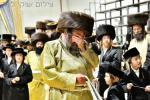 שמחת החתונה פון נכד כ"ק אדמו"ר מתולדות אברהם יצחק שליט"א 