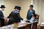 הרב רבי יעקב יוסף האגער שליט"א באזוכט ביי כ"ק אדמו"ר מסאטמאר שליט"א 